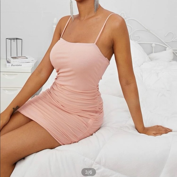 Ruched cami dress - Picture 1 of 3